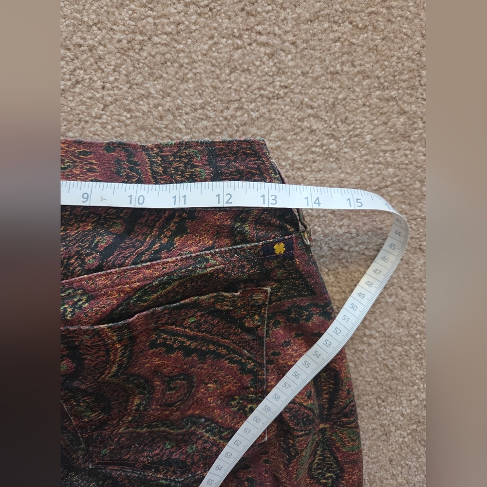 Levi's Multicolor Paisley Ankle Jeans - Picture 9 of 9